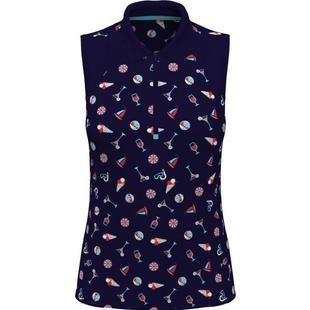 Women's Summer Fun Sleeveless Polo