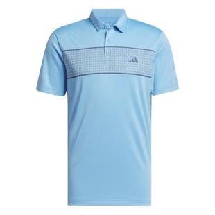 Men's Chest Print Short Sleeve Polo ADIDAS