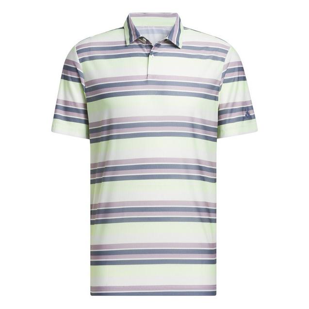 Men's HEAT.RDY Stripe Short Sleeve Polo ADIDAS
