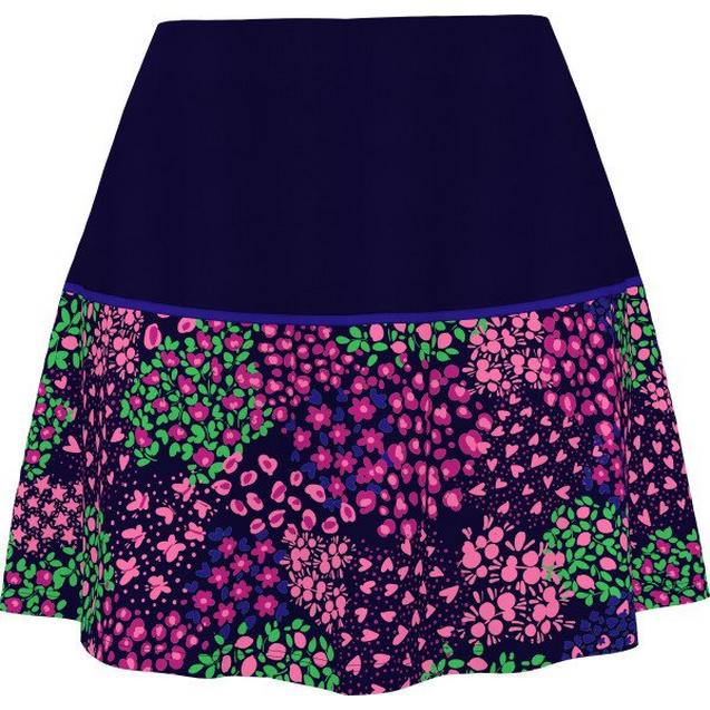 Jupe Femme PGA TOUR Imprimé Floral – Rouge/bleu – Taille XXL – Golf Activewear
