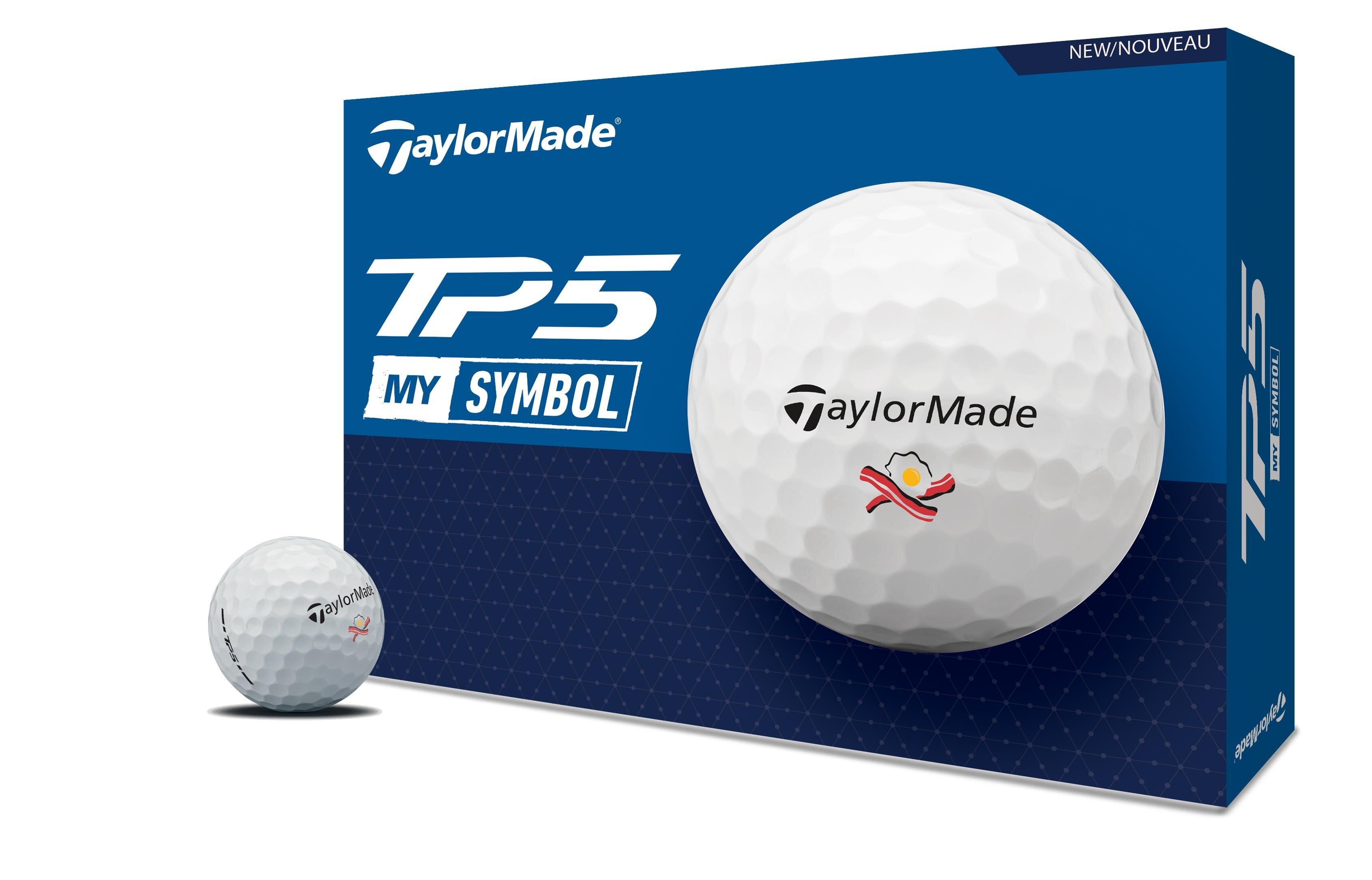 Prior Generation - TP5 MySymbol Golf Balls - Bacon & Eggs