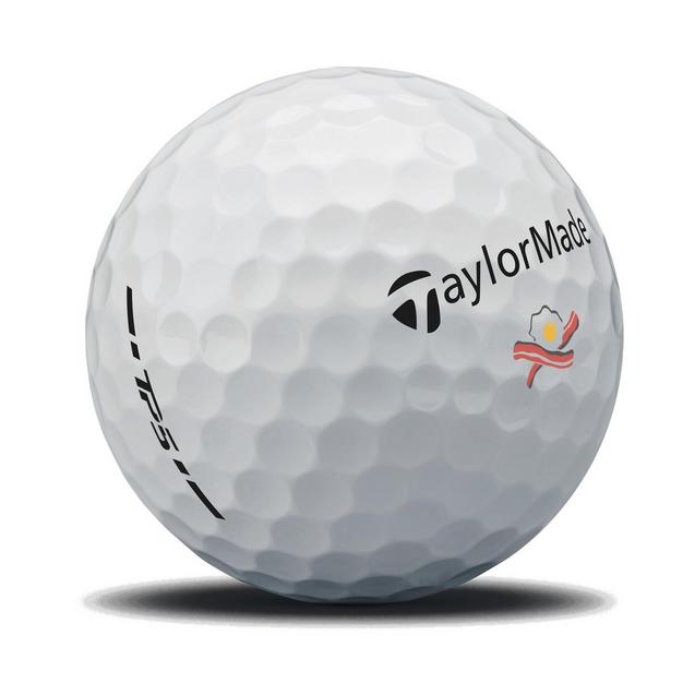 TaylorMade - egg TaylorMade Tp5 PiX Eggs Bacon Coffee Logo Golf Ball (F-1-7