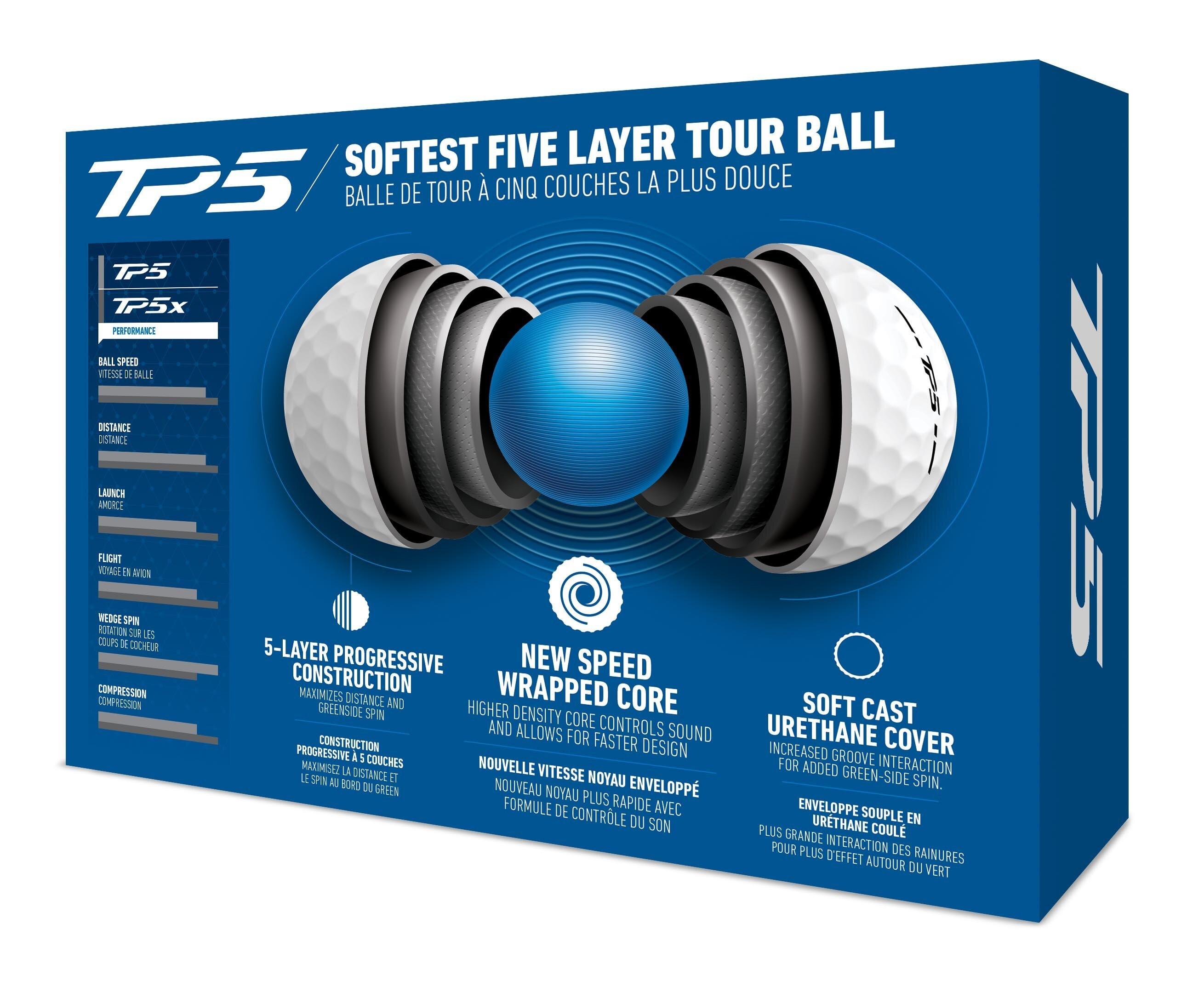 Prior Generation - TP5 MySymbol Golf Balls - Bacon & Eggs