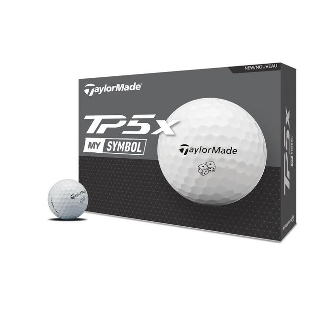 Balles TP5x en édition limitée - Dés TAYLORMADE