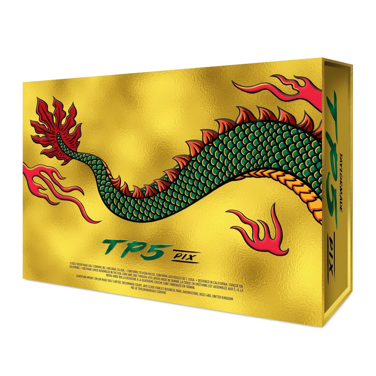 Limited Edition - TP5 Golf Balls - Dragon