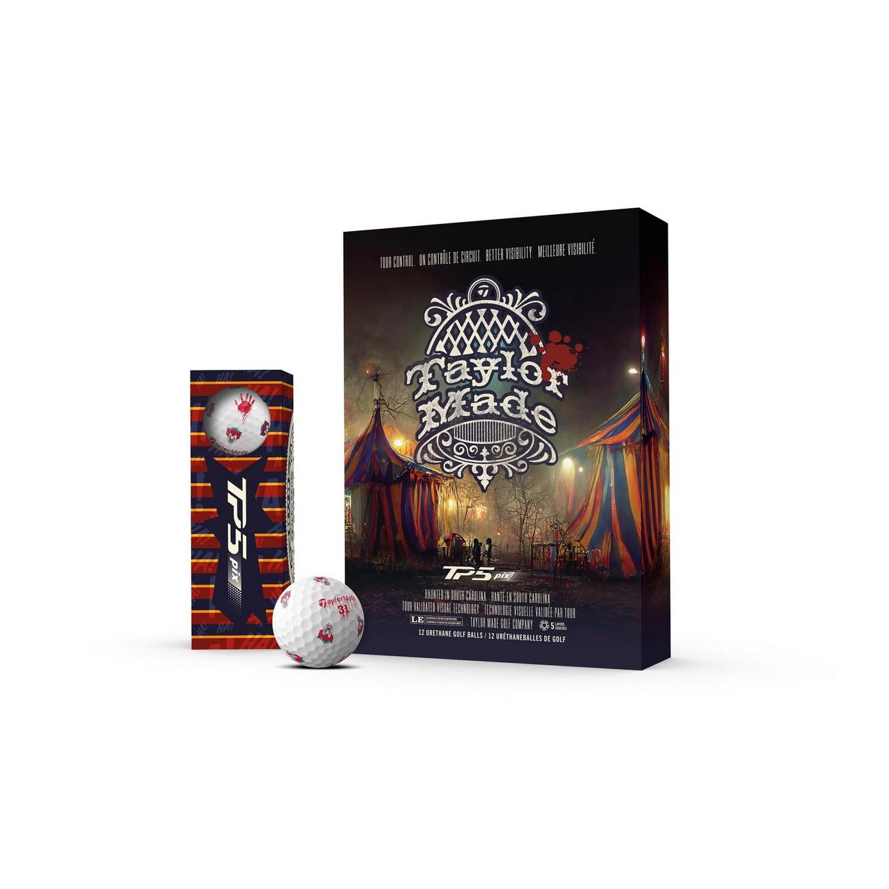 Limited Edition - TP5 Pix Golf Balls - Nightmare Circus