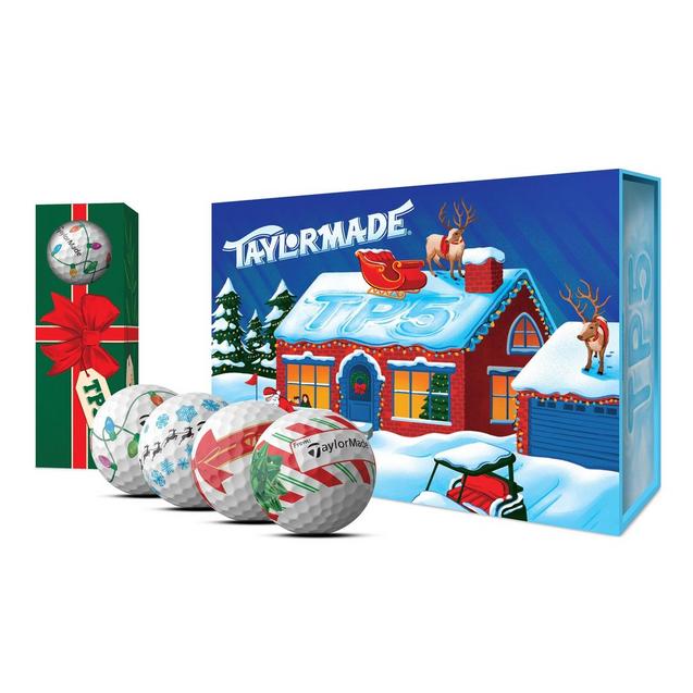 Limited Edition - TP5 Stripe Golf Balls - Holidays TAYLORMADE