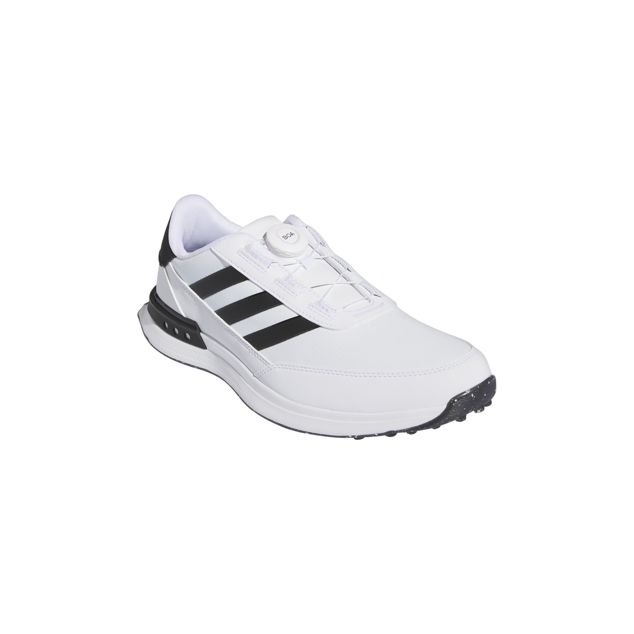 Men's S2G SL BOA 24 Spikeless Golf Shoe - White/Black (Wide)