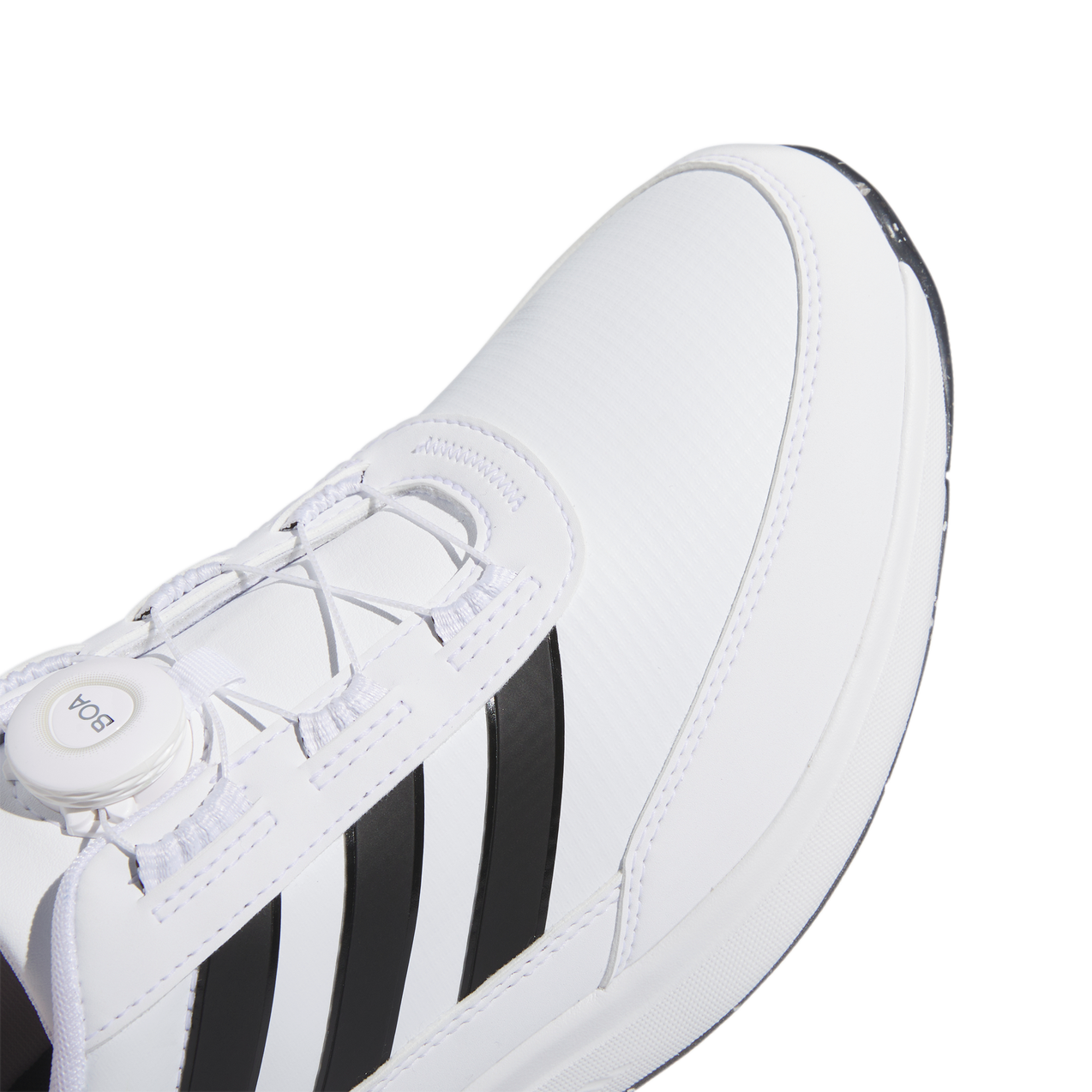 Men's S2G SL BOA 24 Spikeless Golf Shoe - White/Black (Wide)