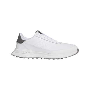 Men's S2G SL Leather 24 Spikeless Golf Shoe-White/Grey ADIDAS