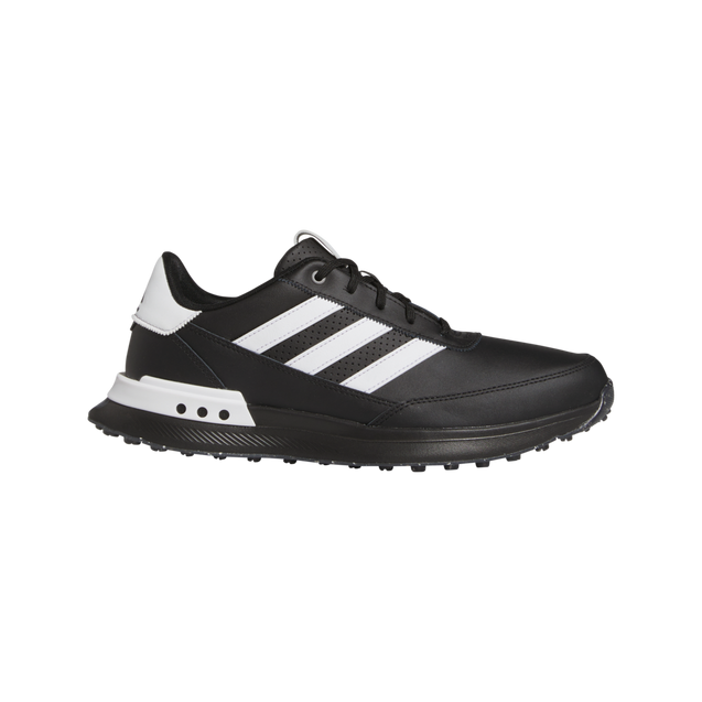 Prior Generation - Men's S2G SL Leather 24 Spikeless Golf Shoe - Black/White ADIDAS