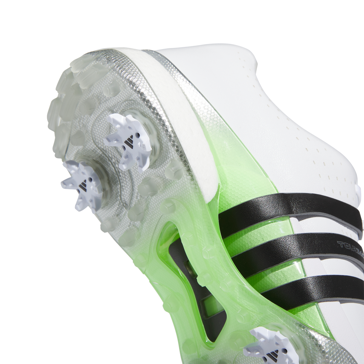 Women's Tour360 24 Spiked Golf Shoe-White/Black/Green