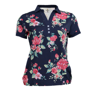 Women's Cam's Tattoo Short Sleeve Polo ROLO