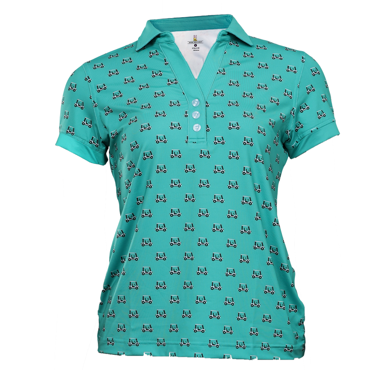 Women's Cart Girl Short Sleeve Polo