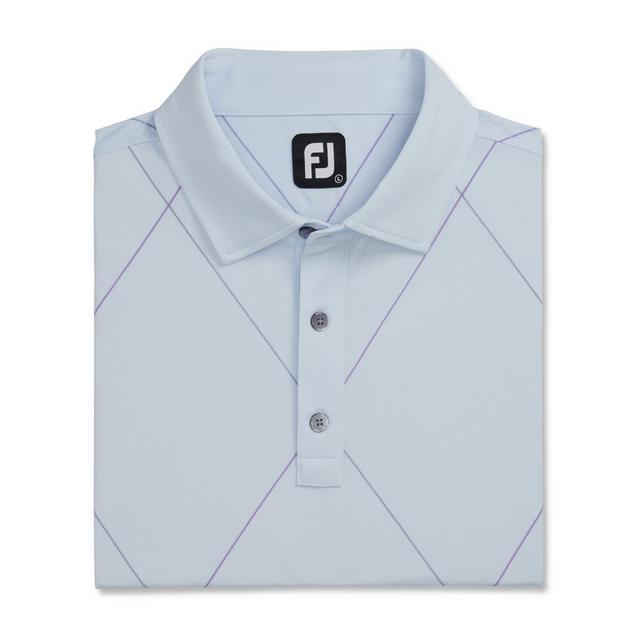 Men's Raker Print Lisle Short Sleeve Polo FOOTJOY