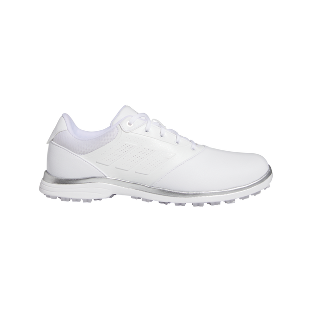 Prior Generation - Women's Alphaflex Spikeless Golf Shoe - White/Silver ADIDAS