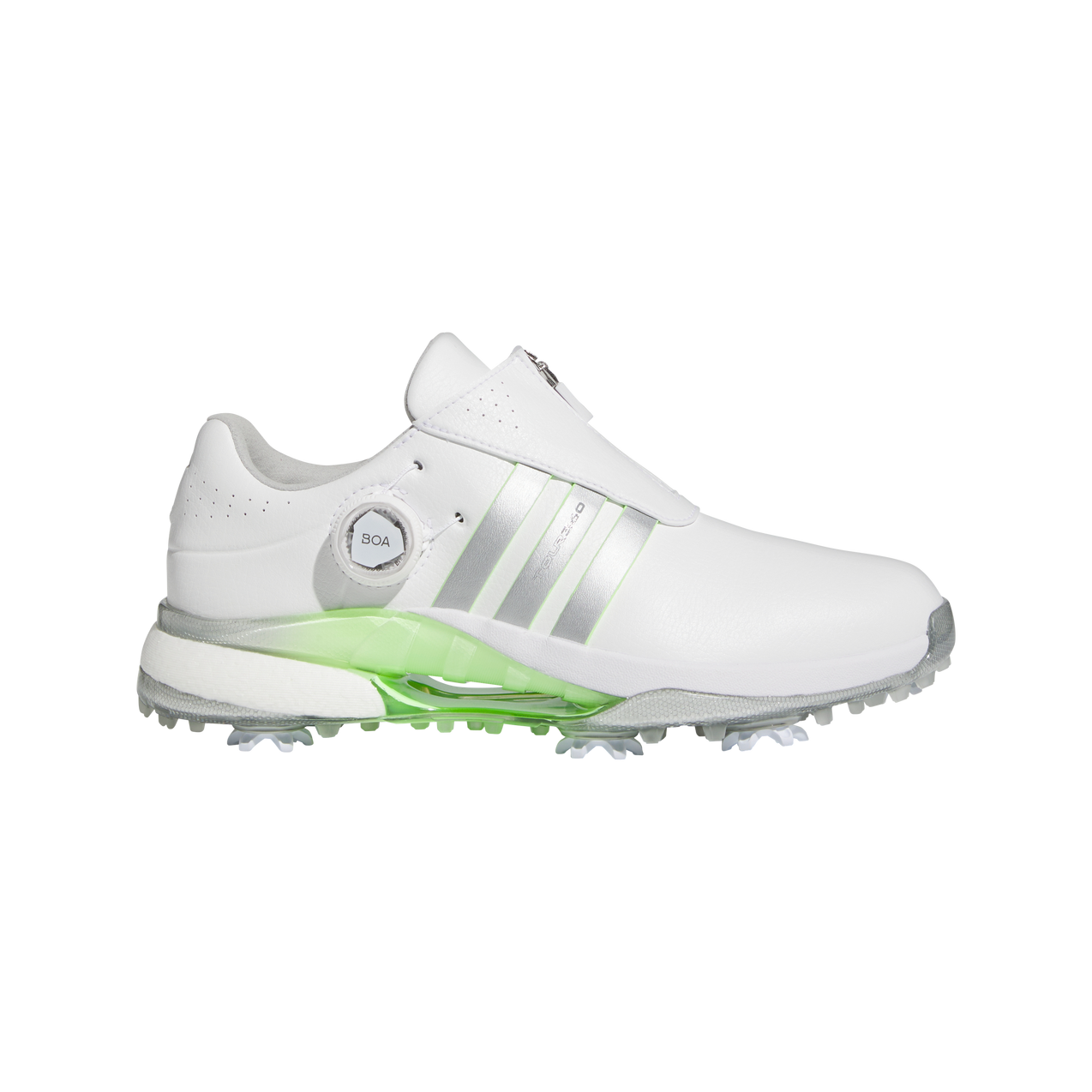 Women's Tour360 BOA Spiked Golf Shoe - White/Green