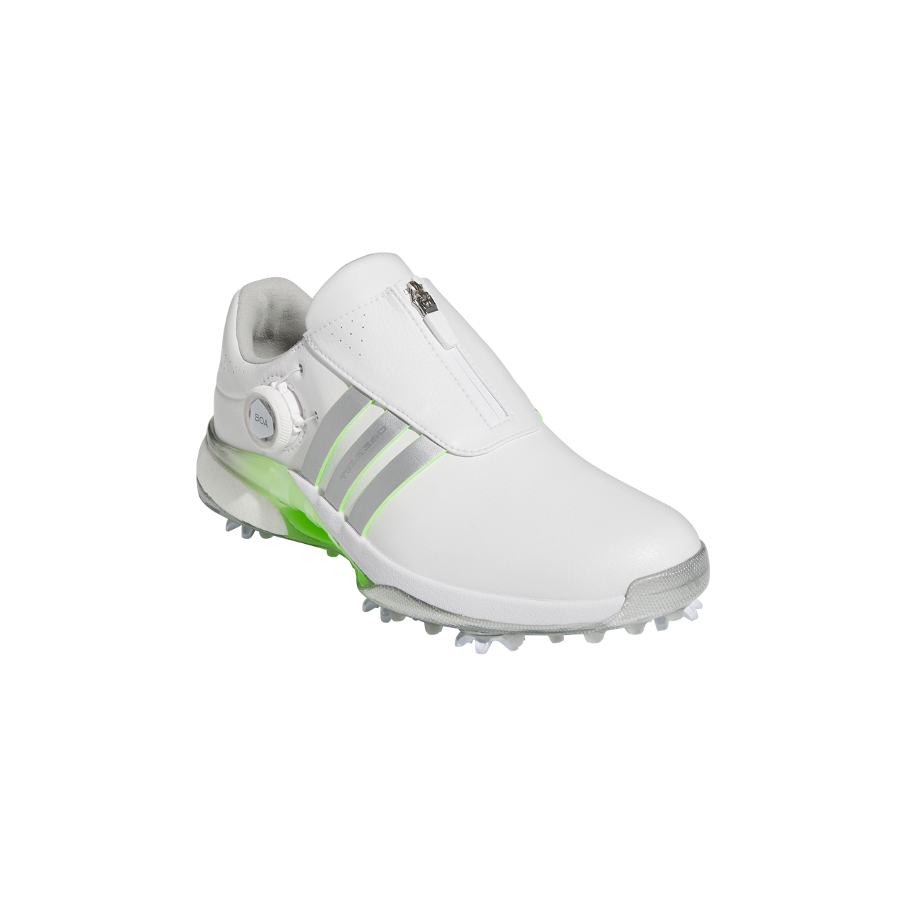 Women's Tour360 BOA Spiked Golf Shoe - White/Green