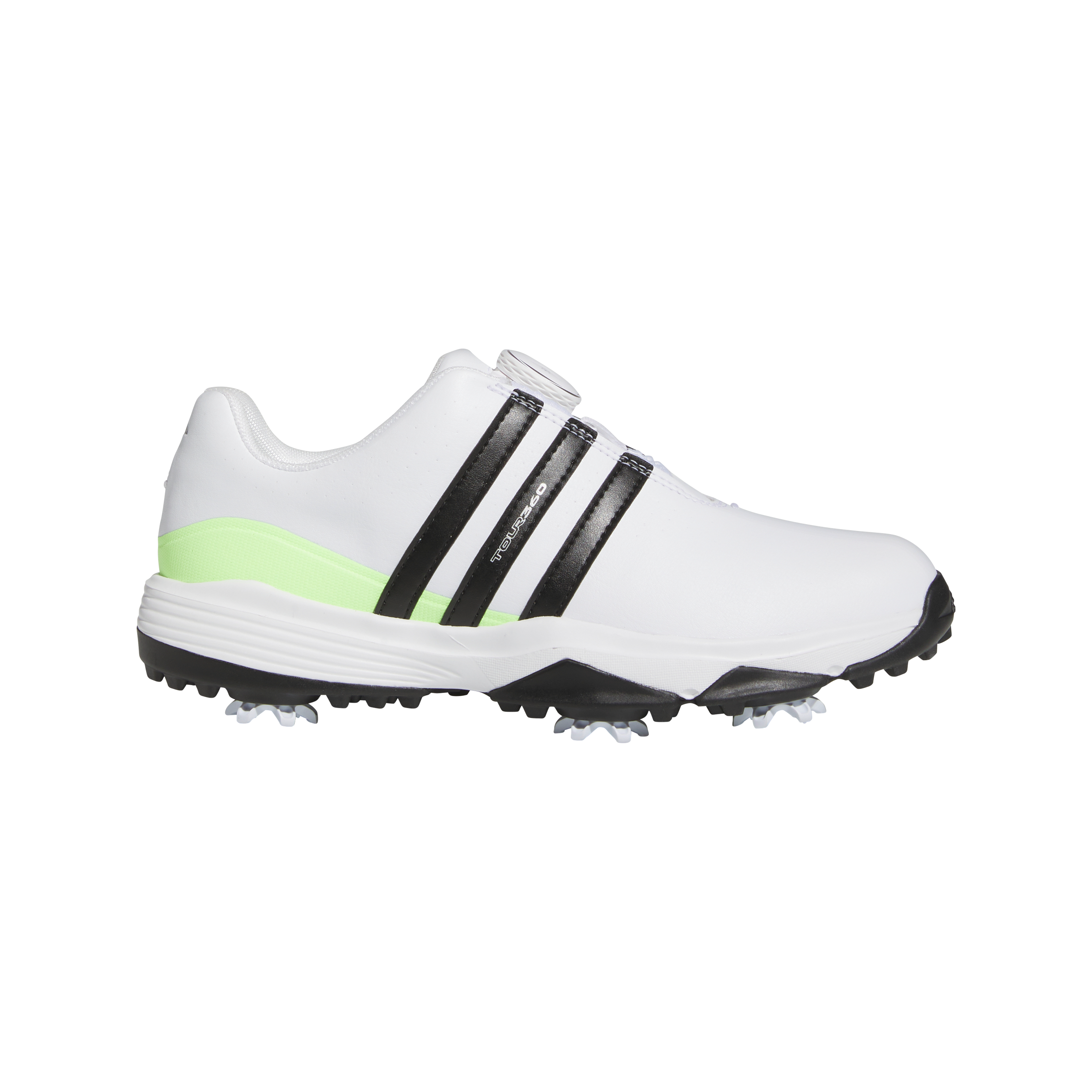 Junior's Tour360 BOA Spiked Golf Shoe - White