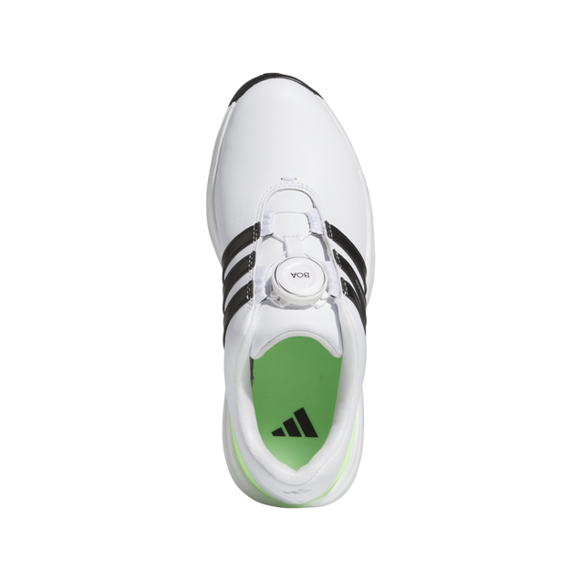 MuᏦ Junior's Tour360 BOA Spiked Golf Shoe - White | ADIDAS