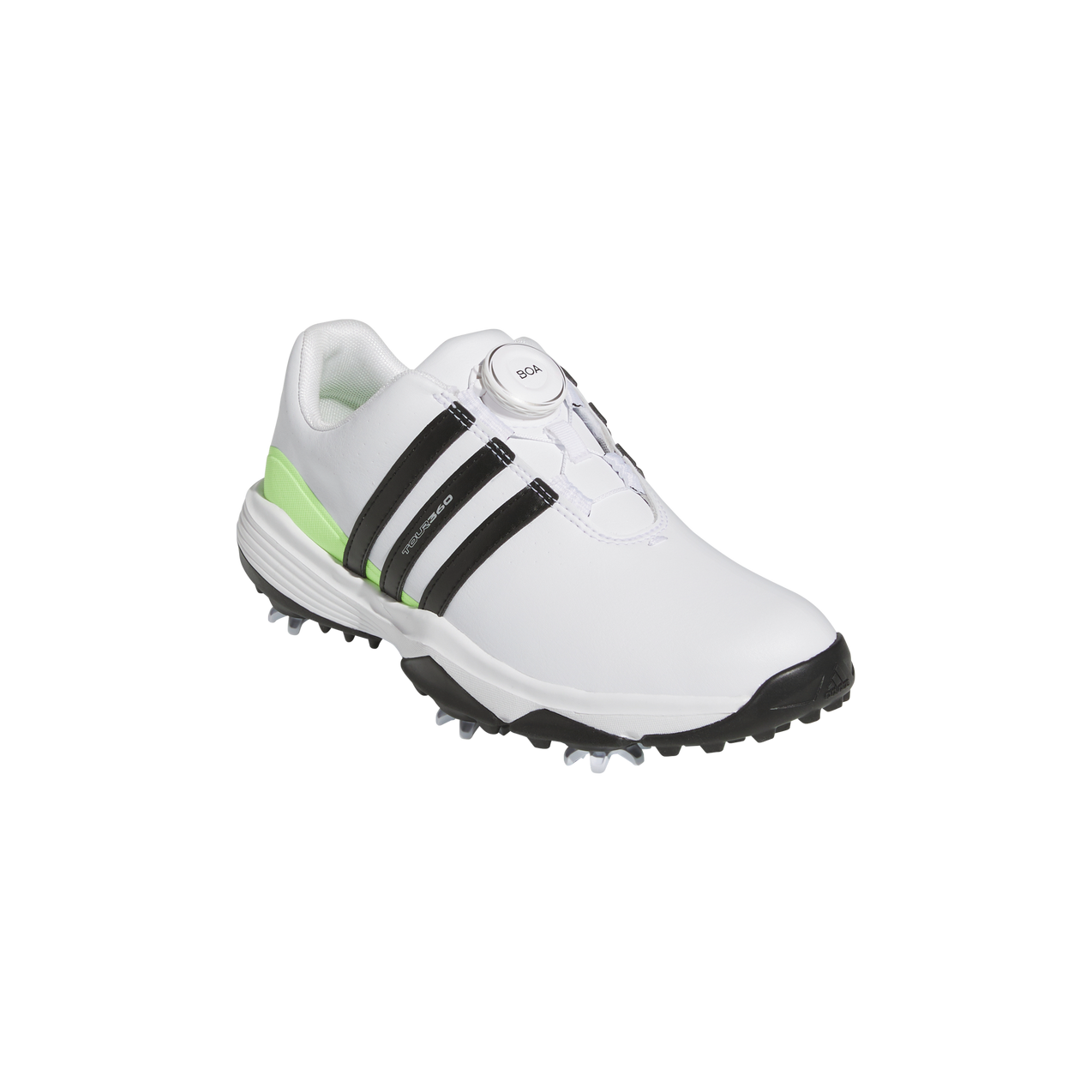 Junior's Tour360 BOA Spiked Golf Shoe - White