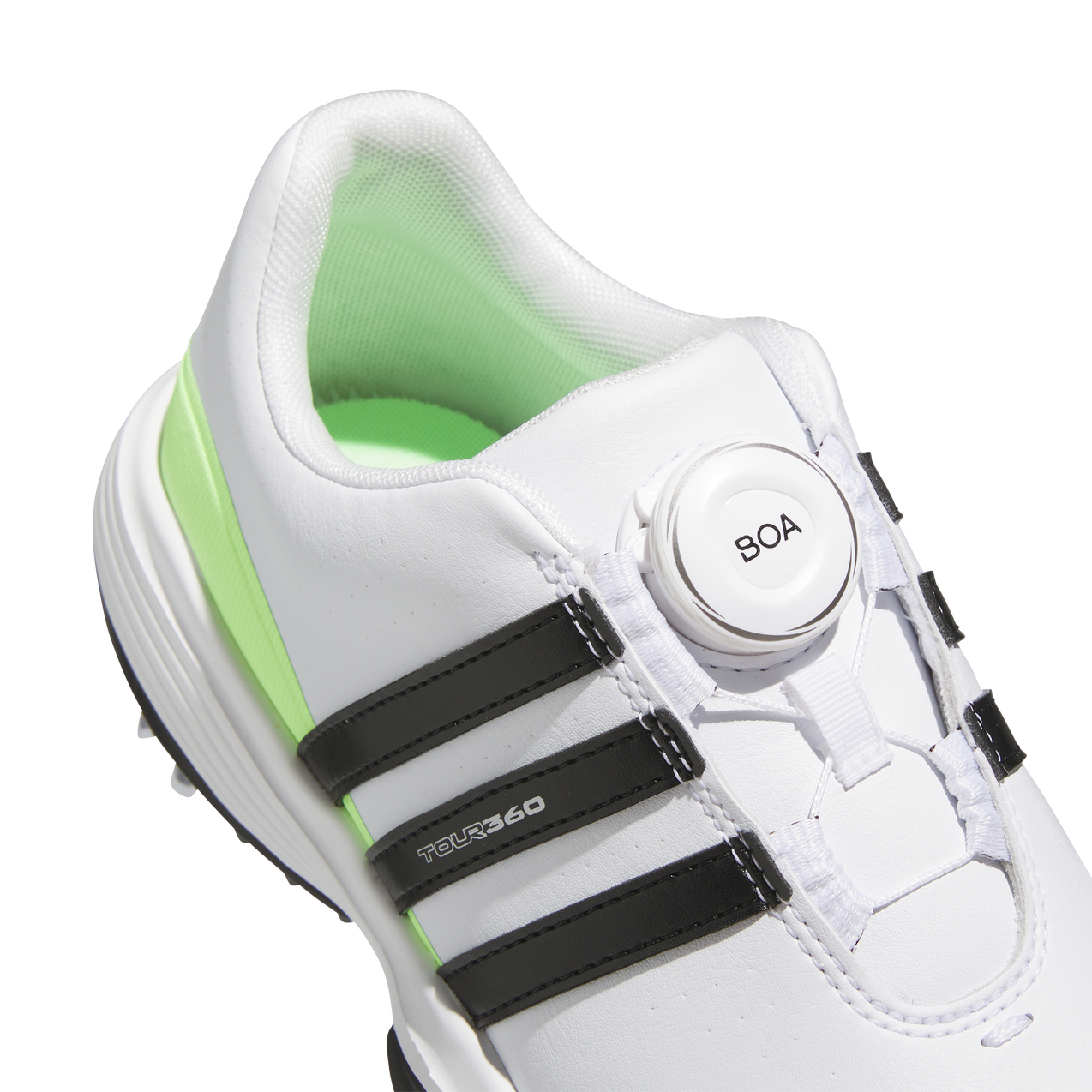 Junior's Tour360 BOA Spiked Golf Shoe - White