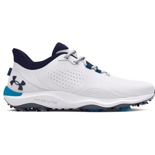Prior Generation - Men's HOVR Drive Pro Spiked Golf Shoe - White UNDER ARMOUR