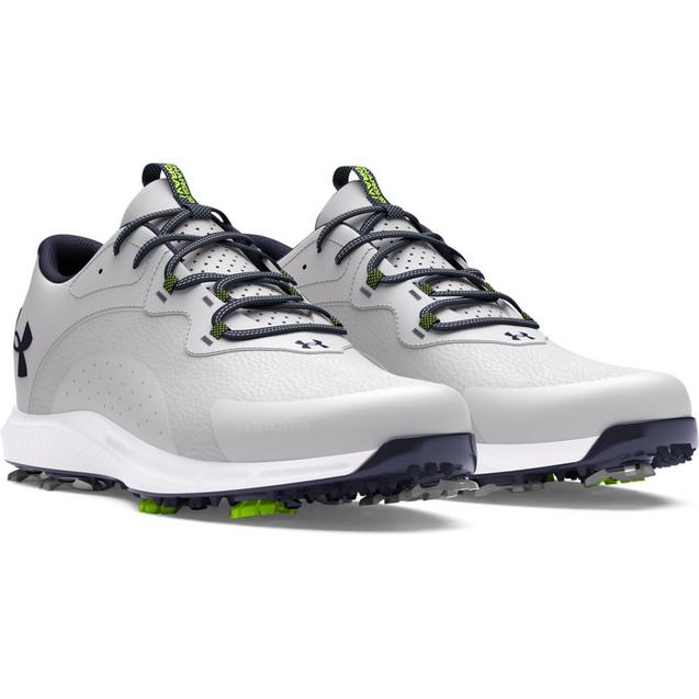 Men's Charged Draw 2 Spiked Golf Shoe - Grey | UNDER ARMOUR | Golf 