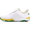 Limited Edition - Men's Drive Pro Spiked Golf Shoe - White/Green/Yellow