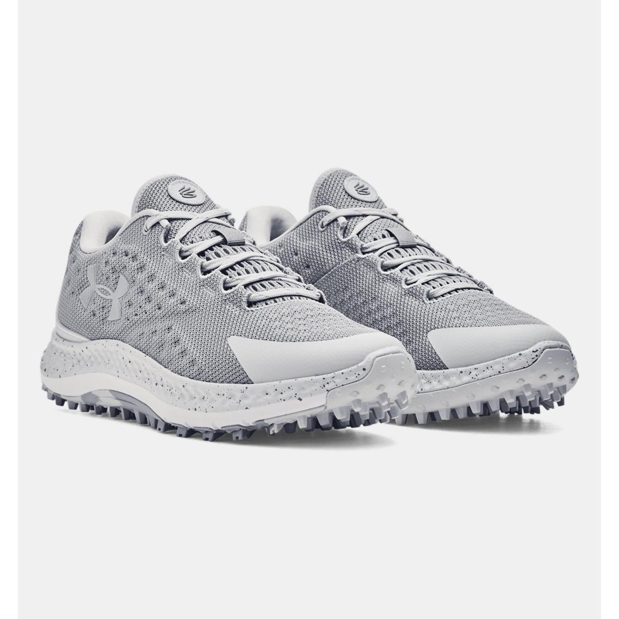 Men's Curry 1 Golf TXTL Spikeless Golf Shoe - Grey | UNDER Men's Curry 1 Golf TXTL Spikeless Golf Shoe - Grey | UNDER