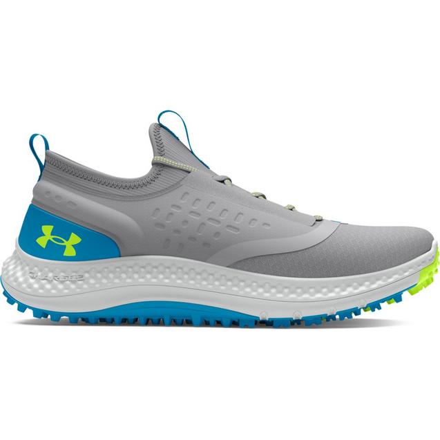 Chaussure GS Charged Phantom SL sans crampons pour juniors - Gris UNDER ARMOUR