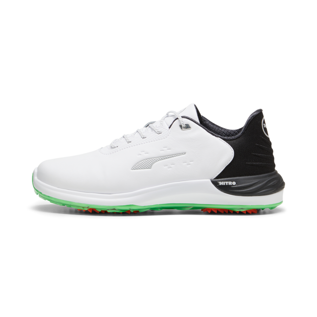 Prior Generation - Men's Phantomcat Nitro Spiked Golf Shoe - White/Black PUMA