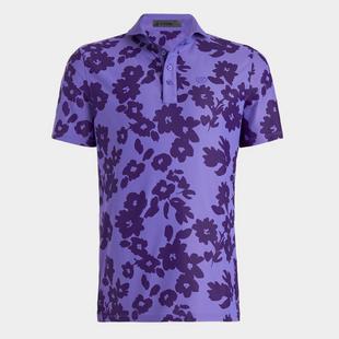 Polo à motif floral pour hommes