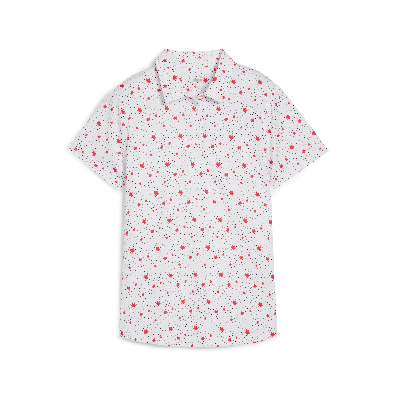 Women's Canada Maple Short Sleeve Polo