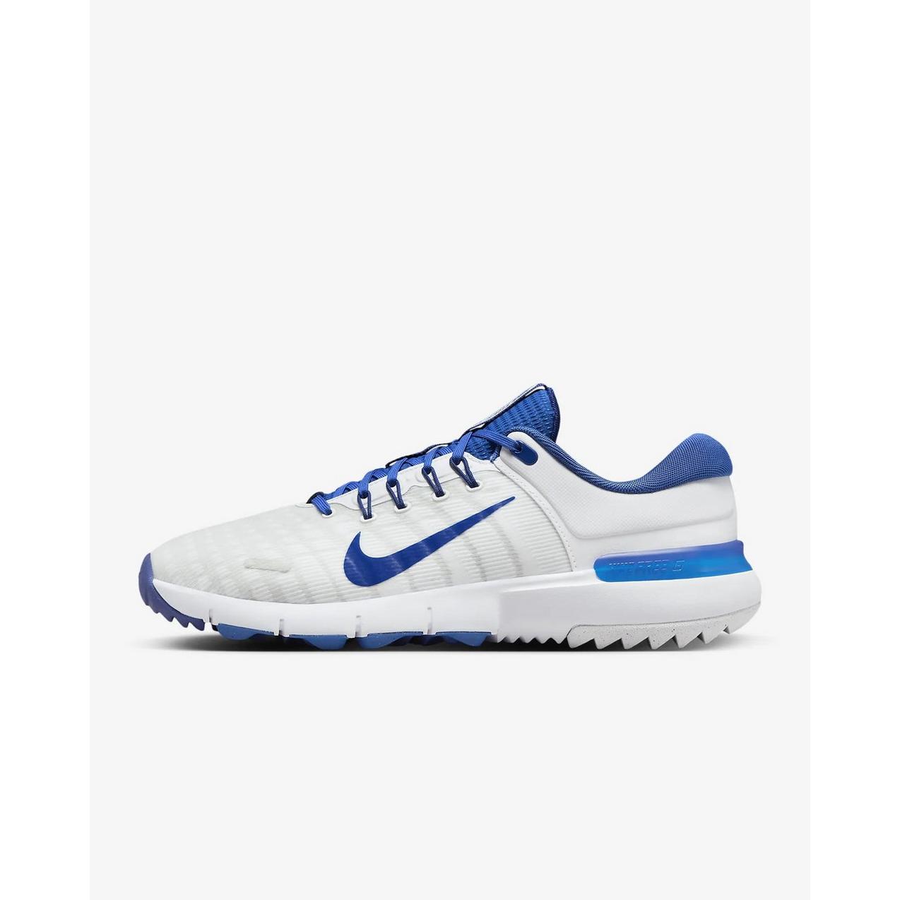 Men's Free Golf Spikeless Shoe - White/Blue