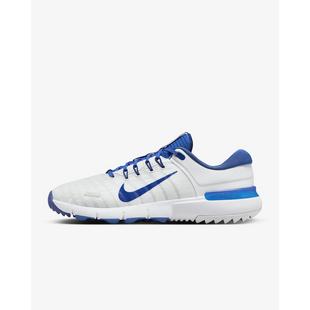 Prior Generation Men's Free Golf Spikeless Golf Shoe - White/Blue NIKE