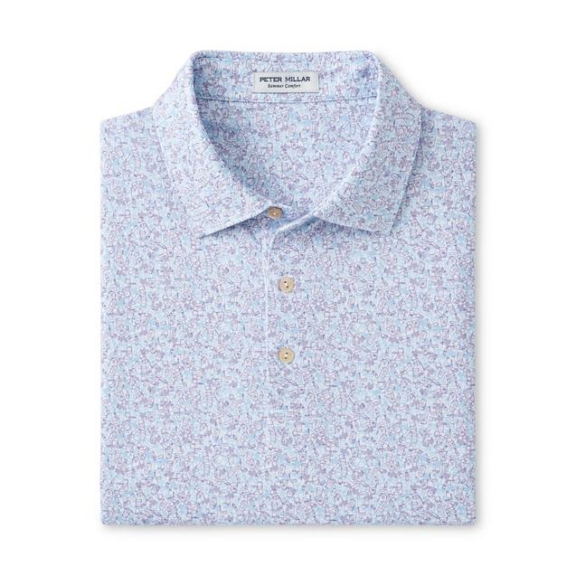 Men's Dazed And Transfused Performance Jersey Short Sleeve Polo PETER MILLAR