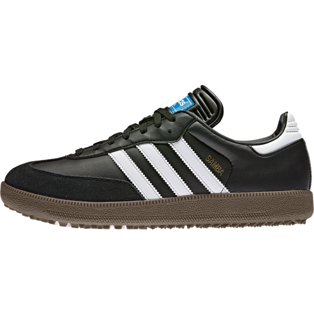 Men's Samba Spiked Golf Shoe - Black/White ADIDAS