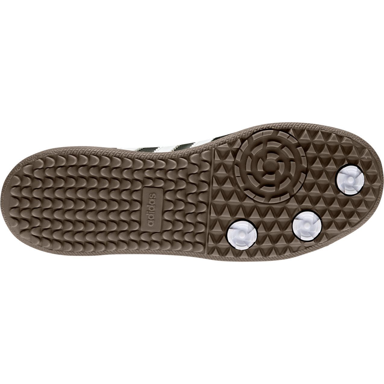 Men's Samba Spiked Golf Shoe - Black/White