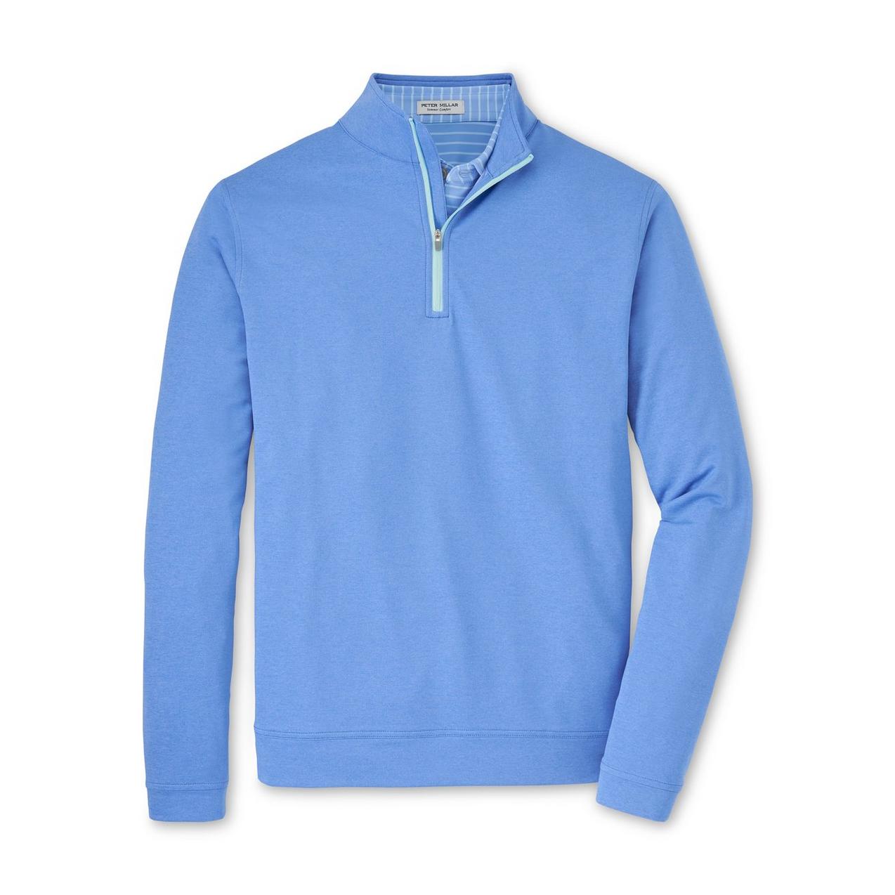 Men's Perth Melange Performance 1/4 Zip Pull Over