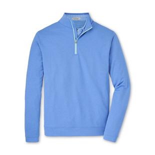 Men's Perth Melange Performance 1/4 Zip Pull Over PETER MILLAR