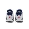 Jordan Retro 6 G Spiked Golf Shoe - White/Navy/Red