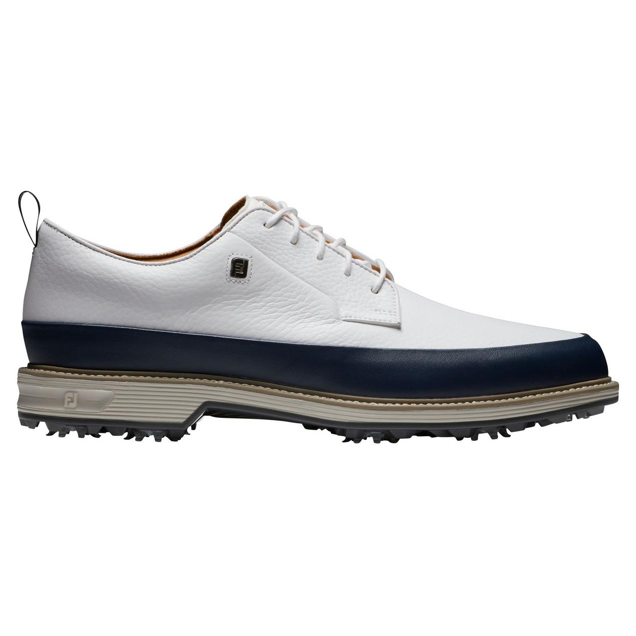 Men's Premiere Series Field LX Spiked Golf Shoe - White/Navy