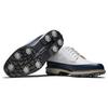 Men's Premiere Series Field LX Spiked Golf Shoe - White/Navy