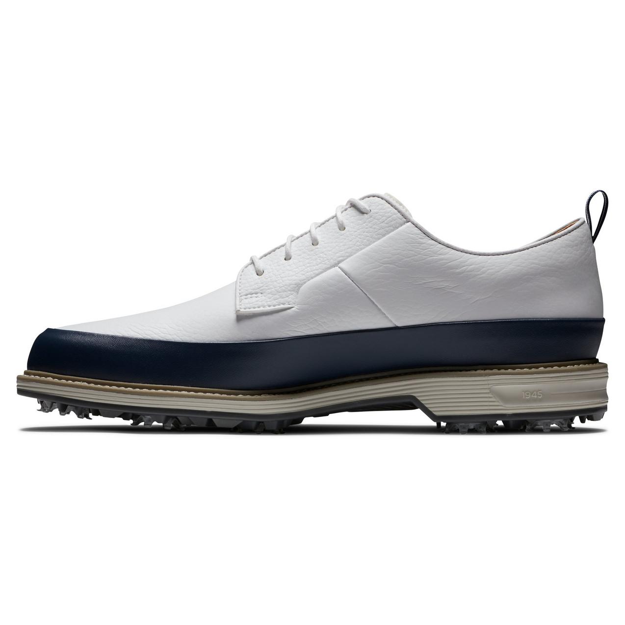 Men's Premiere Series Field LX Spiked Golf Shoe - White/Navy