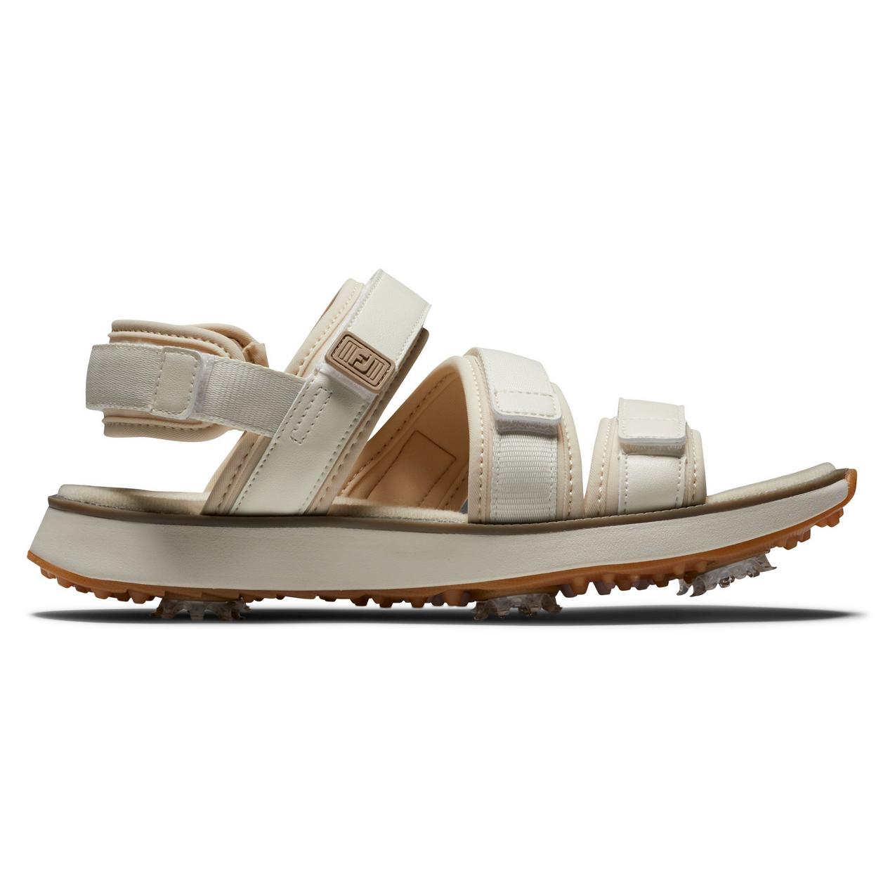 Women's Spiked Golf Sandal - Sand