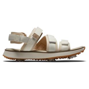 Women's Spiked Golf Sandal - Sand