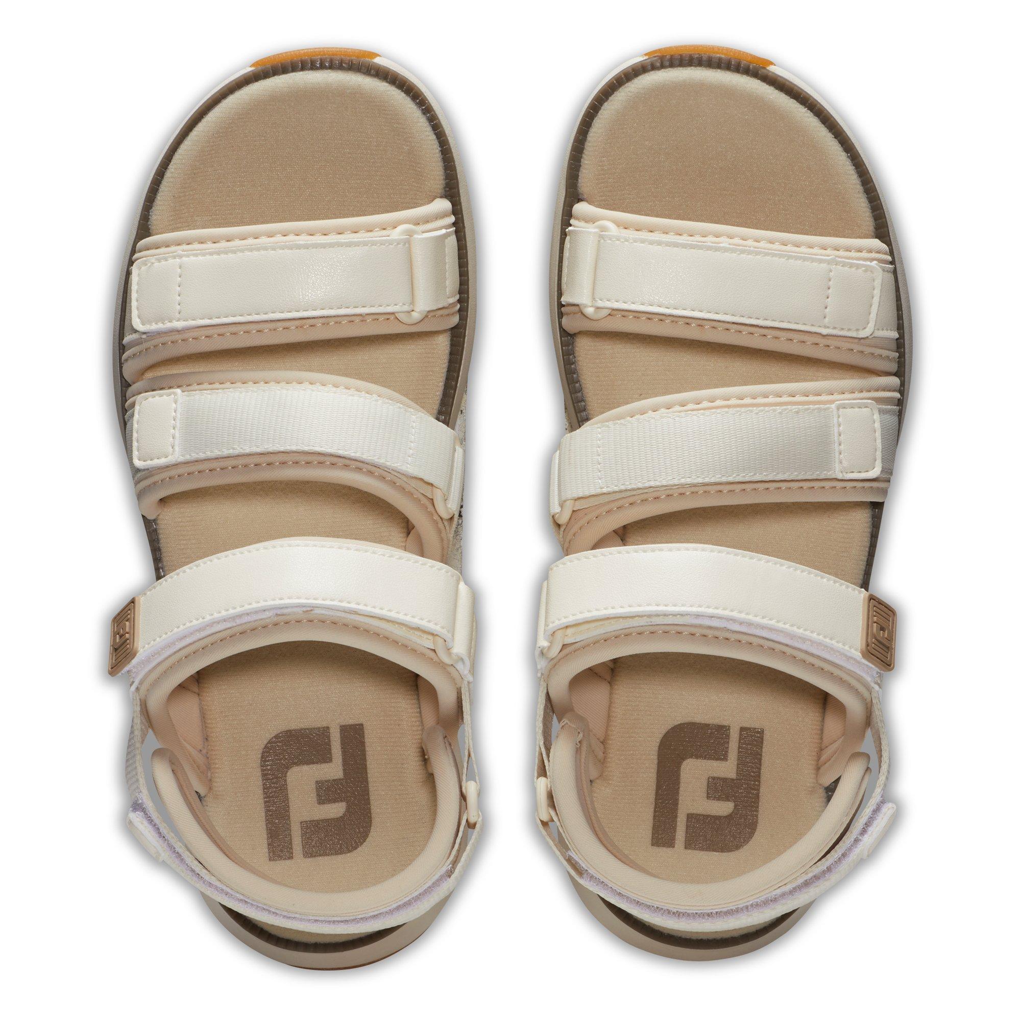 Women's Spiked Golf Sandal - Sand