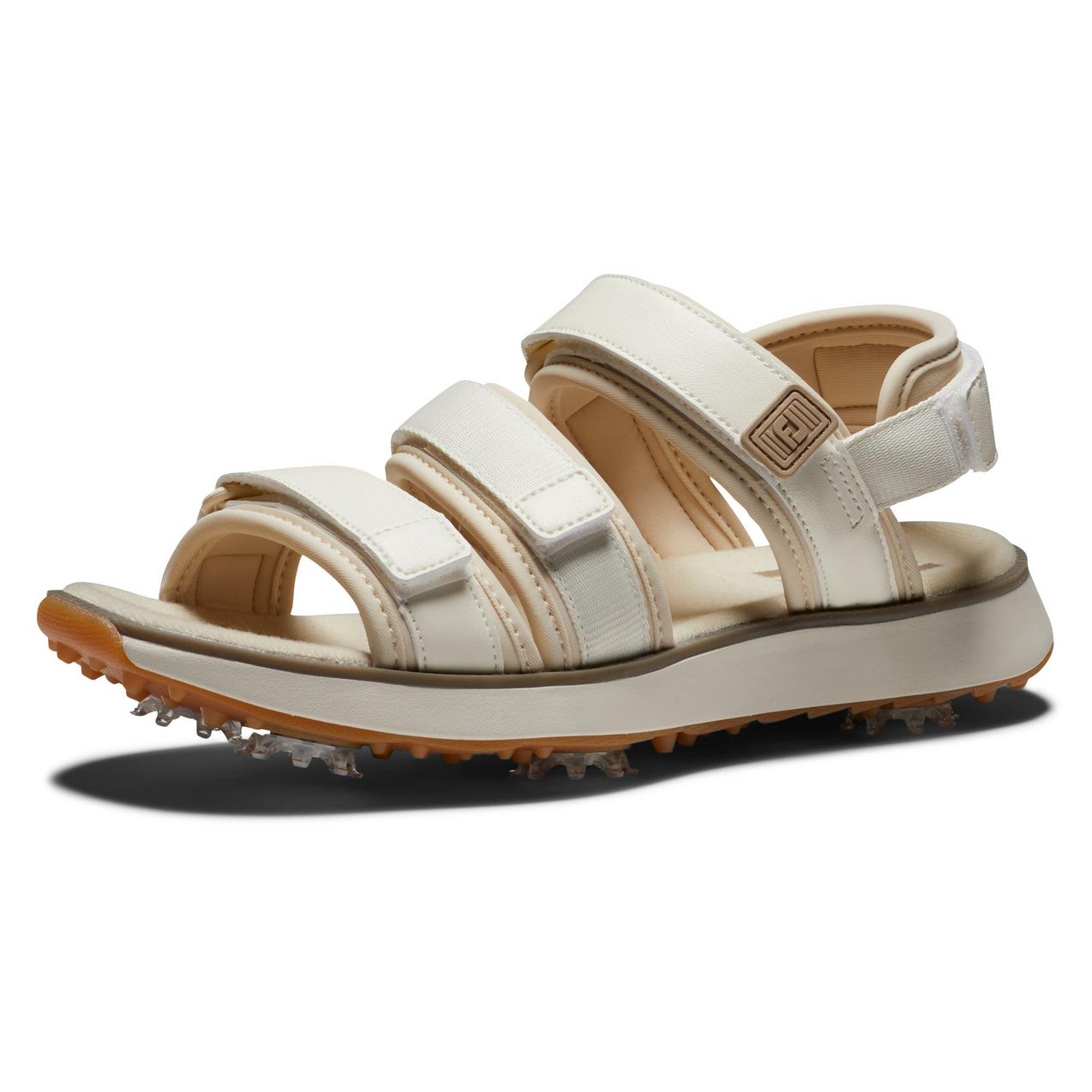 Women's Spiked Golf Sandal - Sand