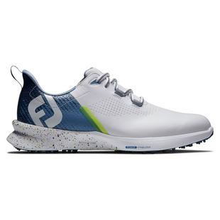 Chaussure Fuel sans crampons pour hommes - Blanc et bleu FOOTJOY